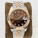VR Factory Replica Rolex Datejust II  41mm SS Watch  Brown Dial Two Tone Rose Gold  (1)_th.jpg